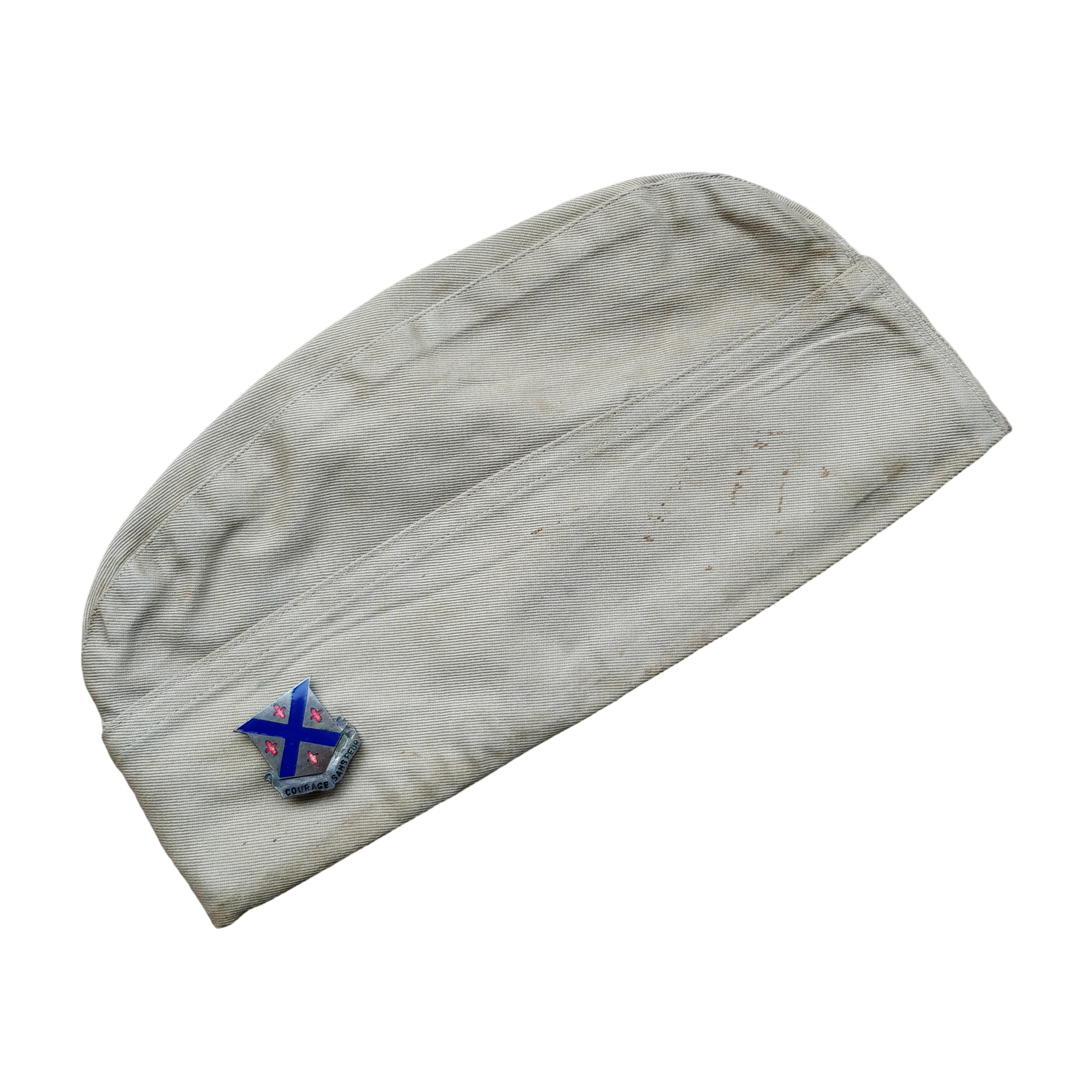 WWII US Garrison Cap 126th Infantry Regiment