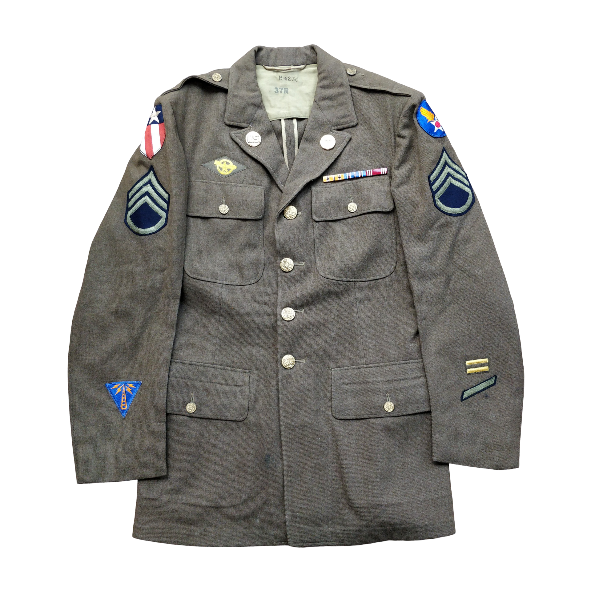 WWII US Class A jacket CBI Air Force
