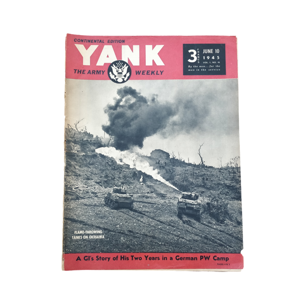 WWII US Yank Magazine Okinawa