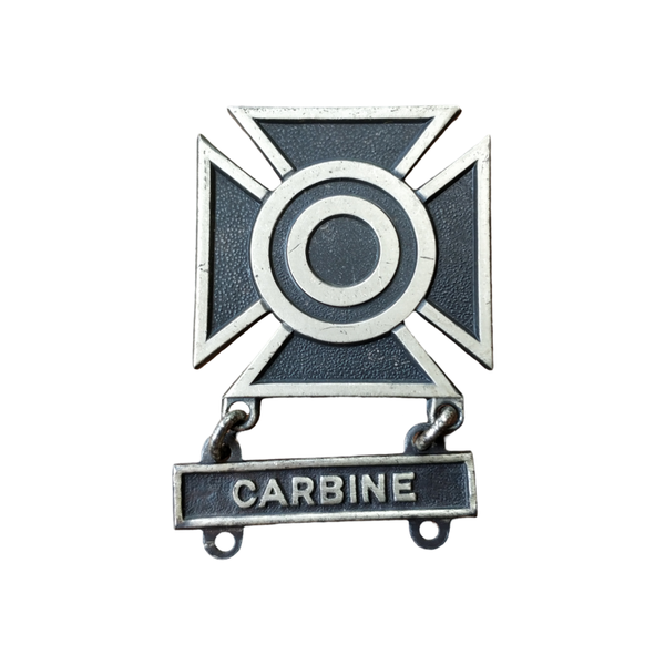 WWII US Marksman Badge Carbine
