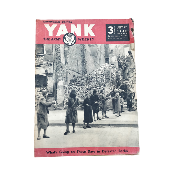 WWII US Yank Magazine GI Sketchbook
