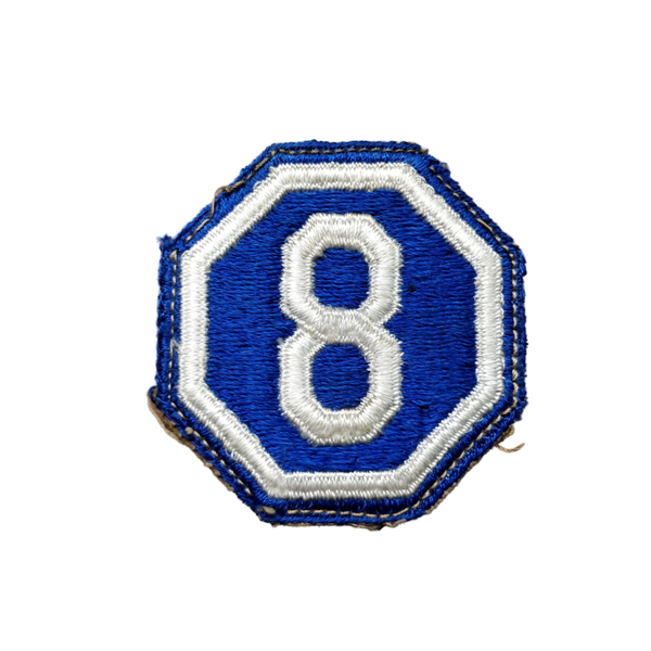 WWII US 8th Army Corps Patch