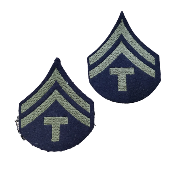 WWII US Technician 5th Grade Rank Stripes