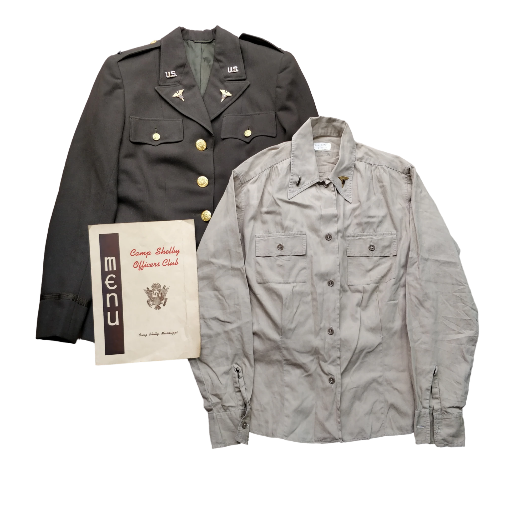 WWII US Women's Army Corps WAC Nurse Grouping Named