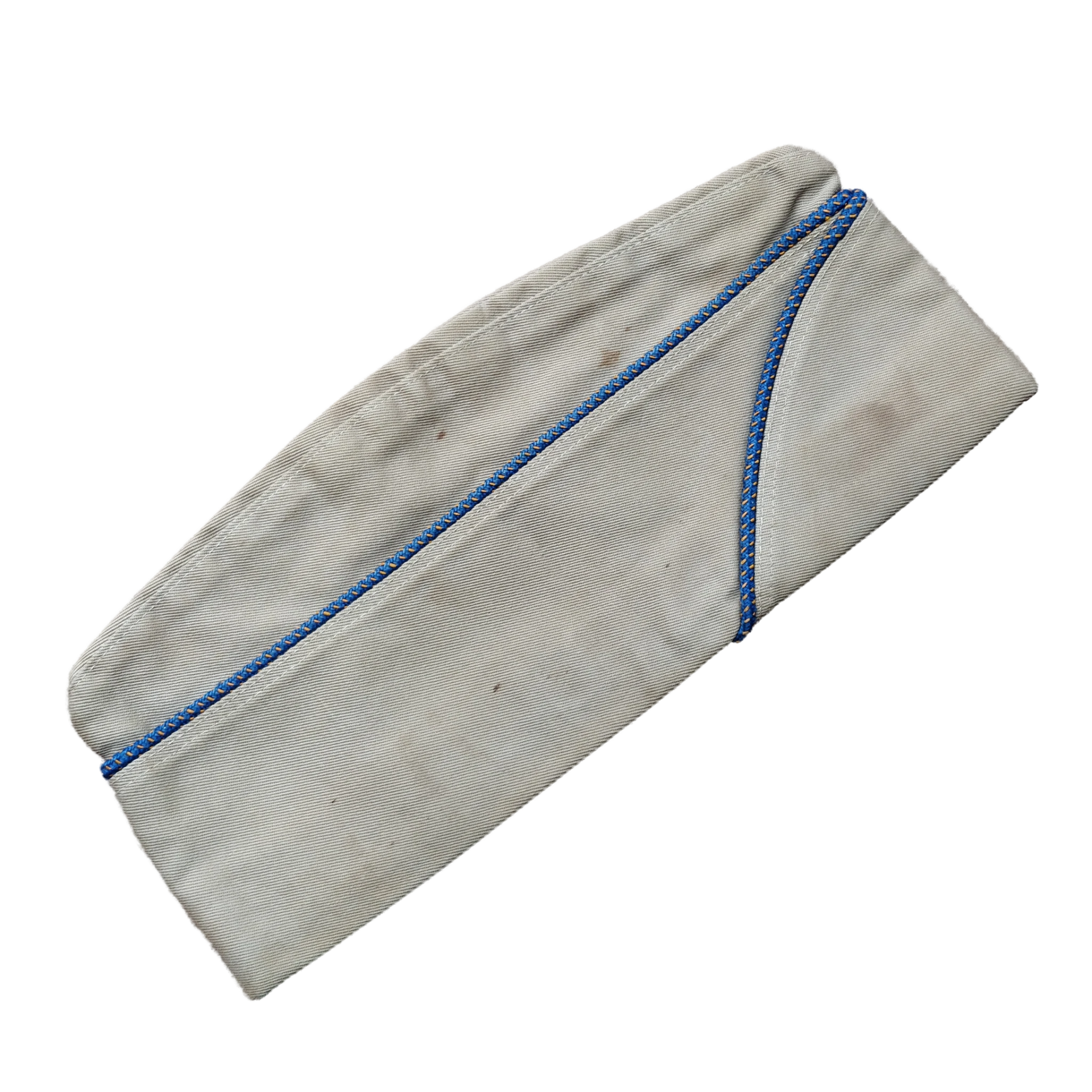 WWII US Garrison Cap Air Force Named KIA