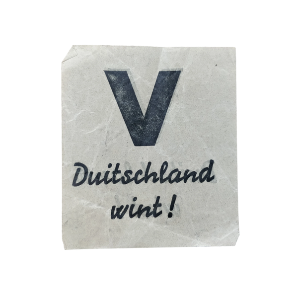WWII Dutch NSB Flyer V Double Sided