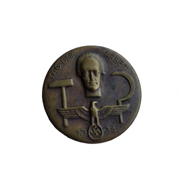 WWII German Tag Der Arbeit Pin