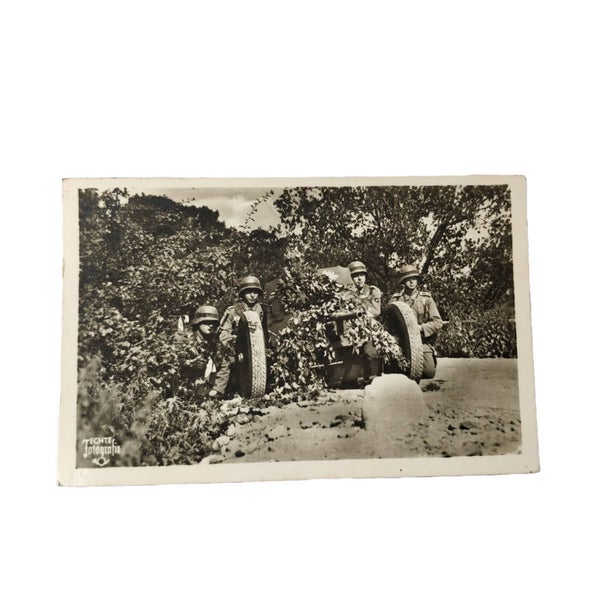 WWII German Postcard PAK