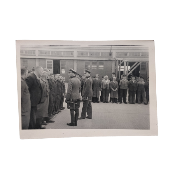 WWII German Postcard Photograph Inspection