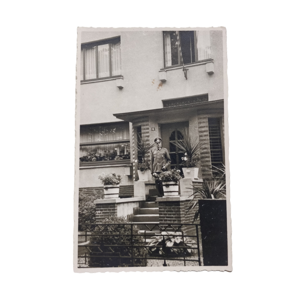 WWII German Postcard Photograph Officer