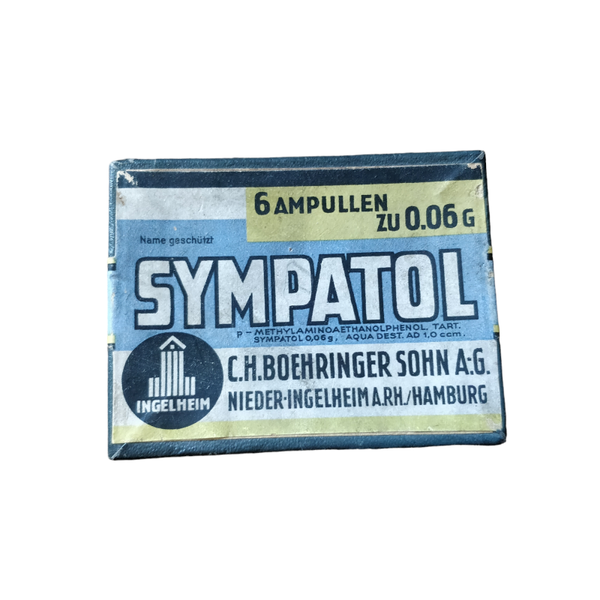 WWII German Sympatol Ampoules