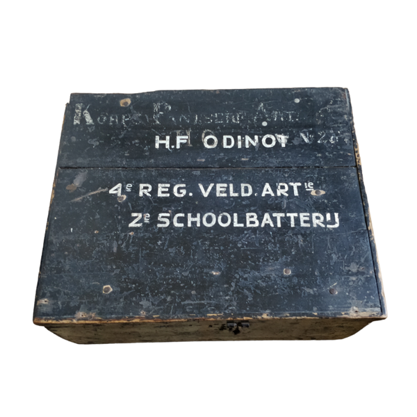 Dutch Pre-1940's Footlocker Father And Son