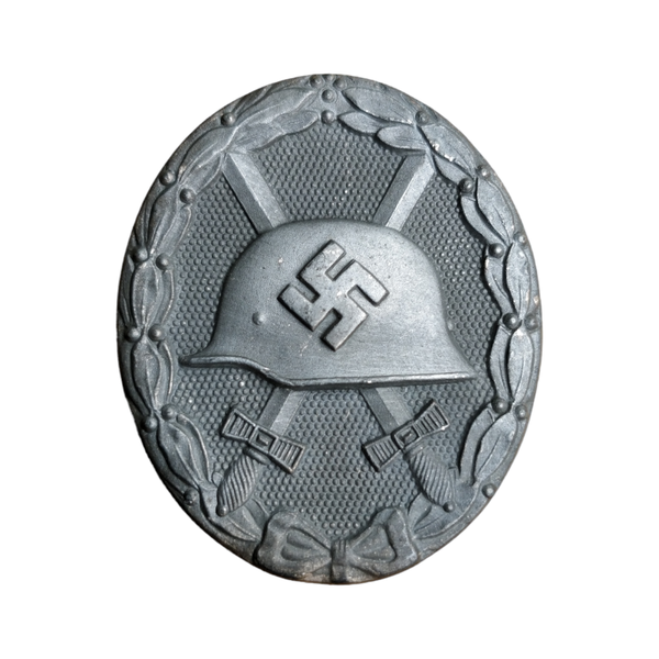 WWII German Verwundeten Abzeichen Silver Maker Mark ''65''