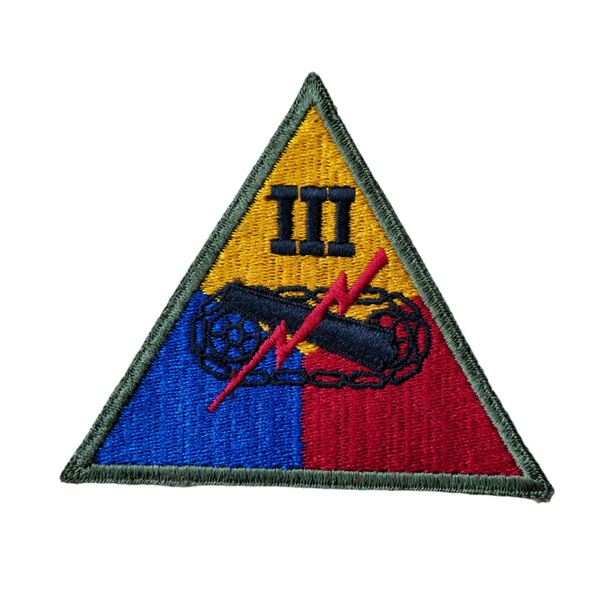 WWII US 3rd Armored Corps Patch