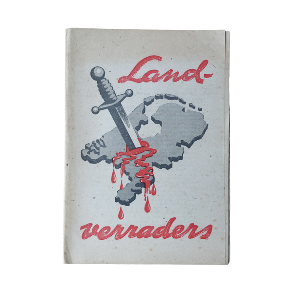 WWII Dutch Brochure Landverraders