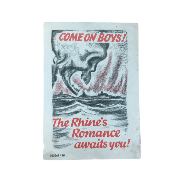 WWII Pamphlet Come On Boys