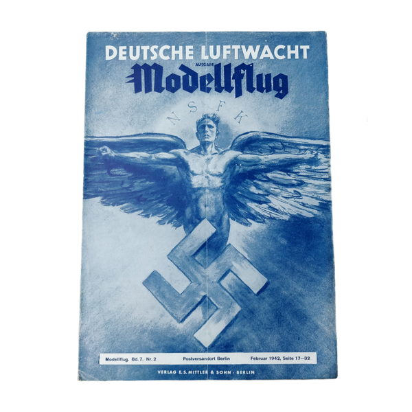 WWII German Deutsche Luftwacht Magazine
