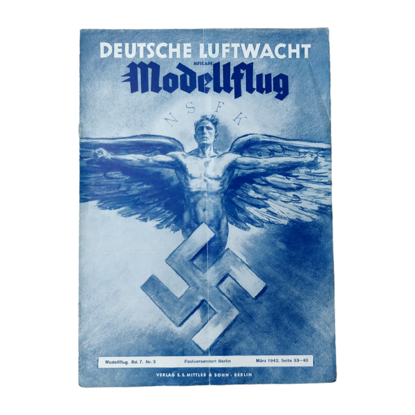 WWII German Deutsche Luftwacht Magazine