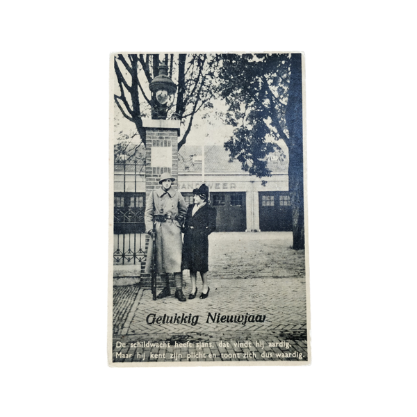 WWII Dutch Mobilization Postcard