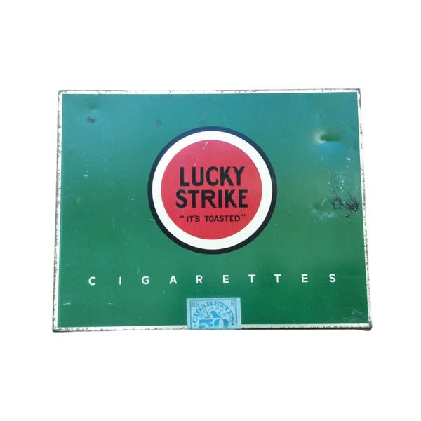 WWII US Tobacco Tin Lucky Strike