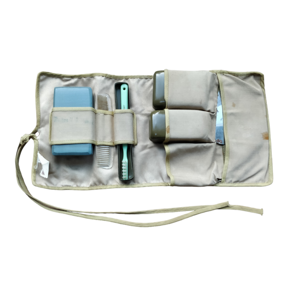 WWII US Washroll With Contents Named