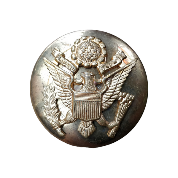 WWII US Enlisted Visor Cap Insignia