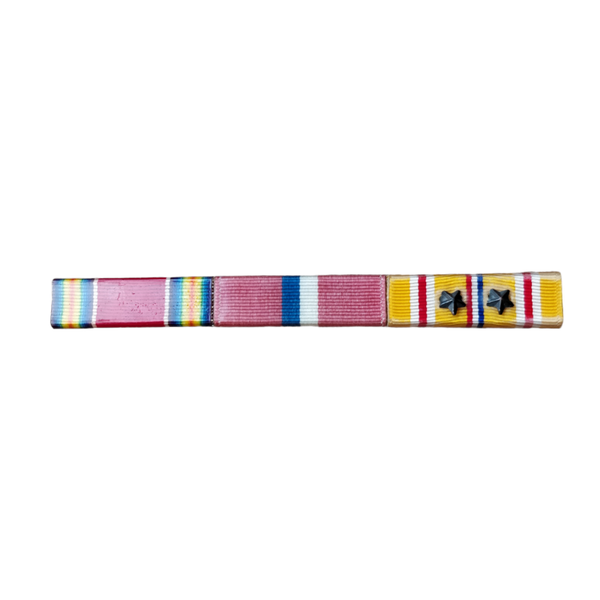 WWII US Ribbon Bar Victory, Phillipines, Asiatic Campaign