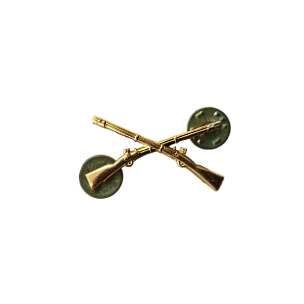 WWII US Collar Pin Infantry
