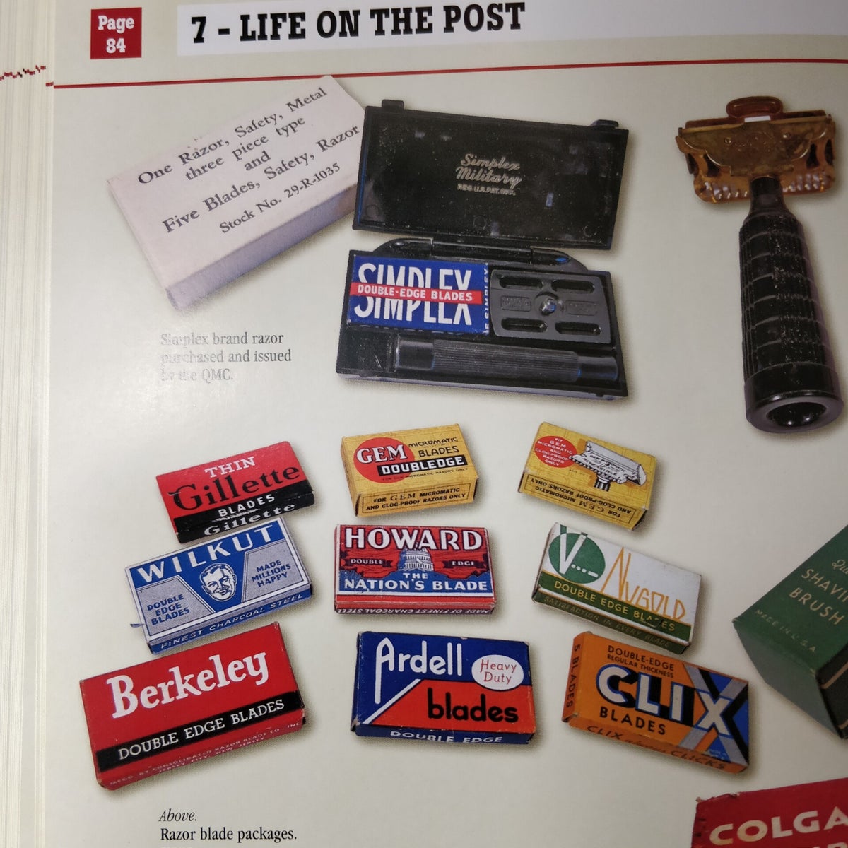 WWII US Howard Razor Blades | Clercq Militaria
