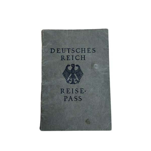 WWII German Reisepass Freiburg
