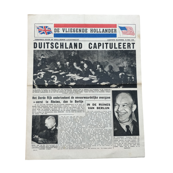 WWII Dutch Vliegende Hollander Liberation