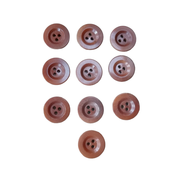 WWII Italian Zeltbahn Buttons