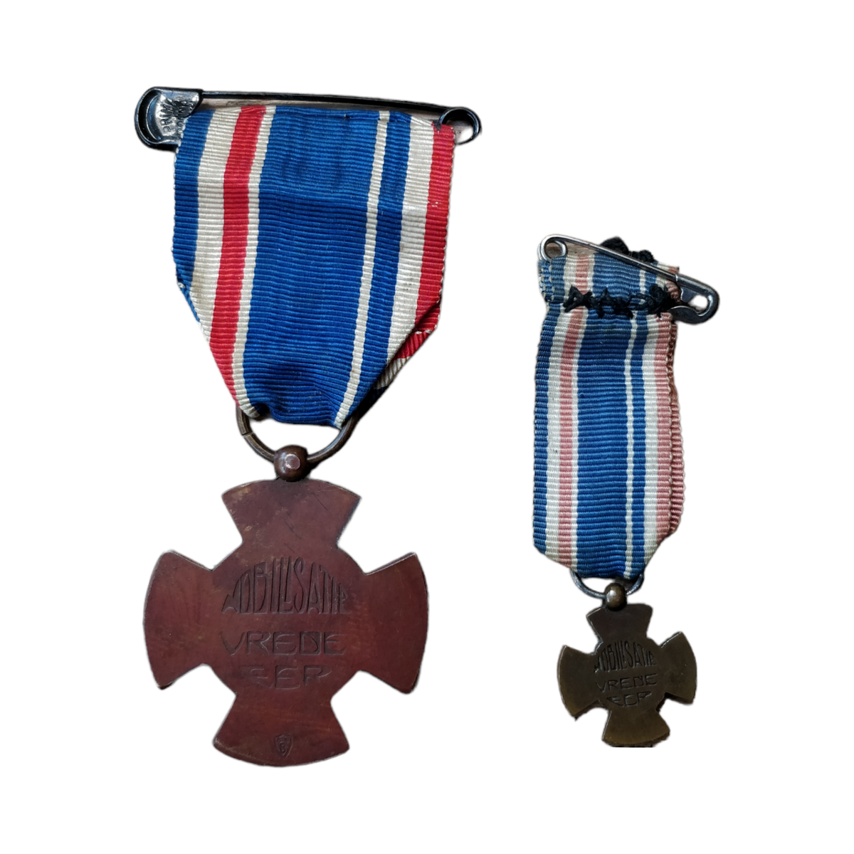 WWI Dutch Mobilisation Medal With Miniature | Clercq Militaria