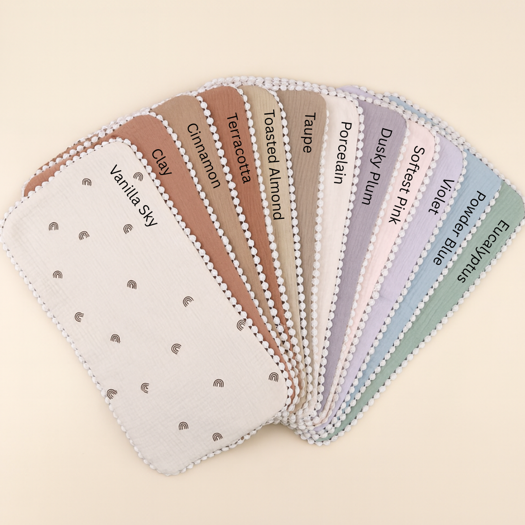 Single Luxury Burp Cloth