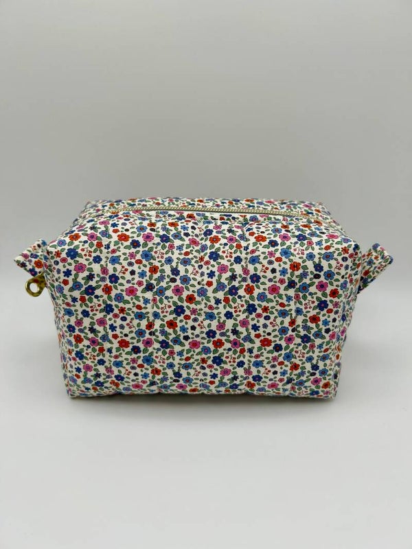 Colette Floral Makeup Bag