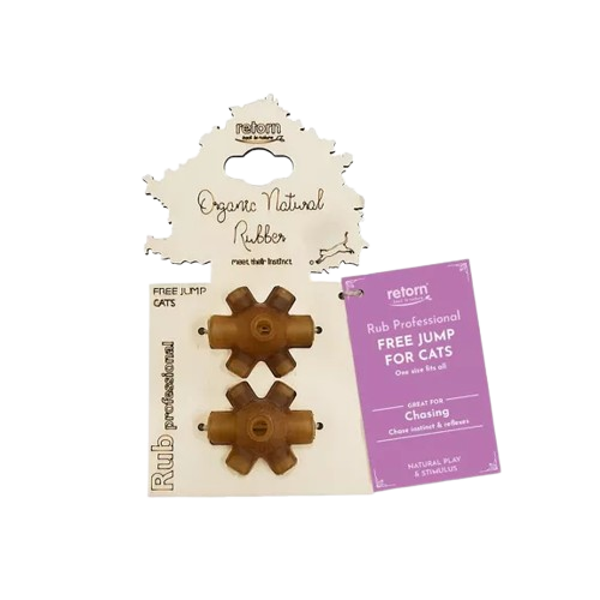 Juguete para gatos Rub free jump x2