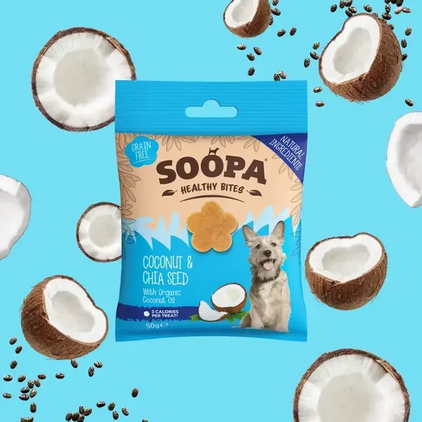 Golosinas para perros con Coco y Chía