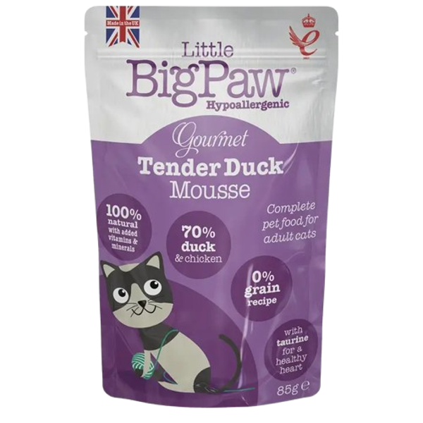 Mousse Gourmet de Pato Little Big Paw