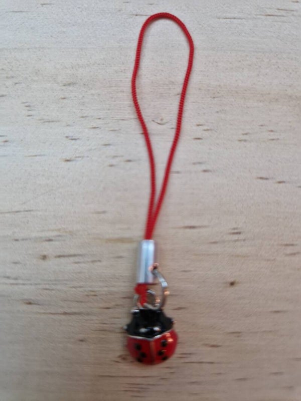 PORTE-CLE TELEPHONE COCCINELLE