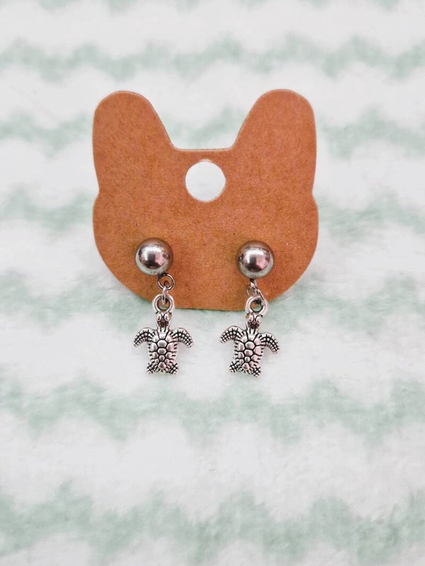 B.OREILLES TORTUE EN ARGENT