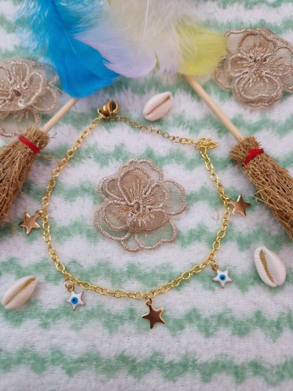 BRACELET ETOILE EN OR
