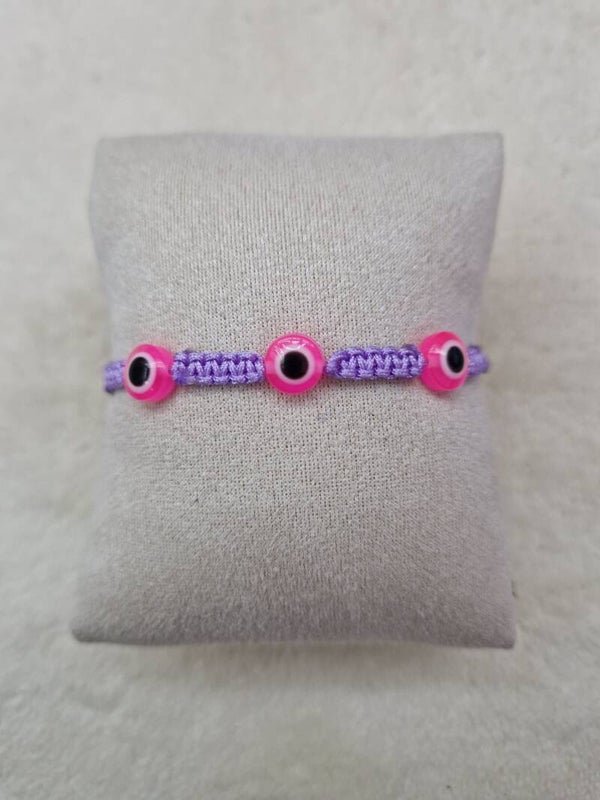 BRACELET OEIL DU DIABLE VIOLET