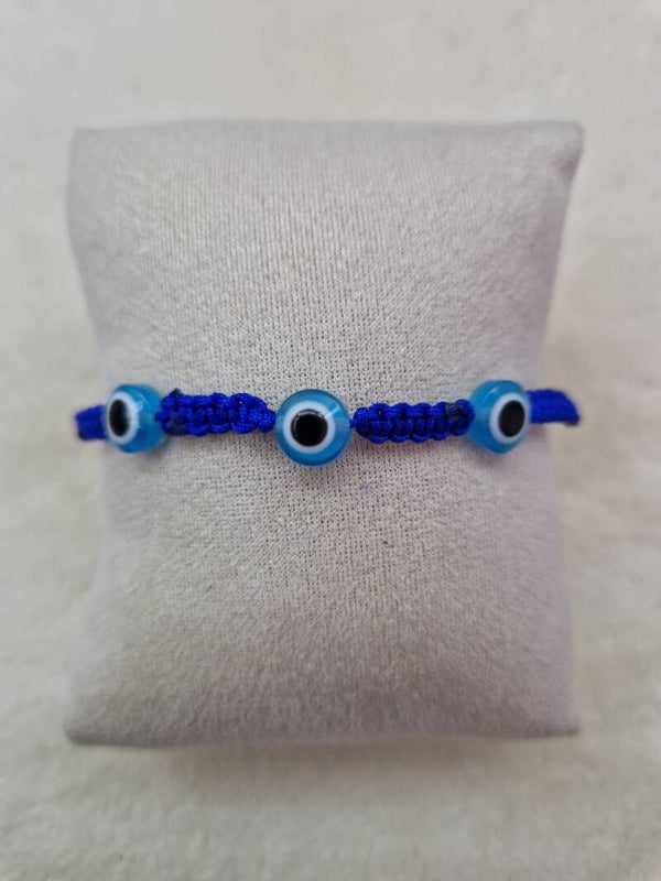BRACELET OEIL DU DIABLE BLEU FONCE