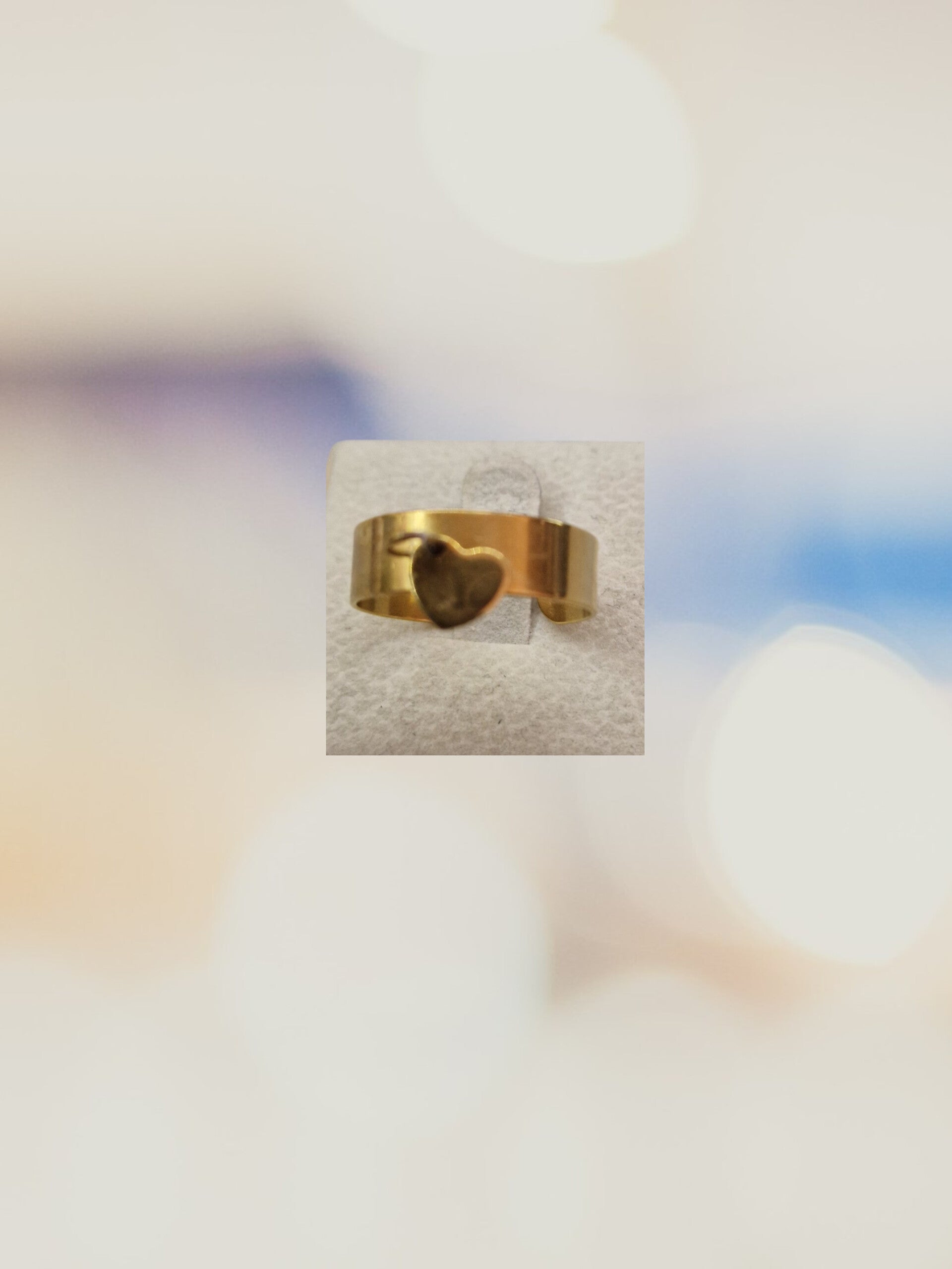 BAGUE PETIT COEUR OR