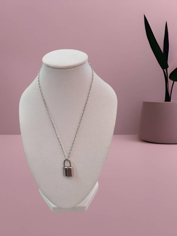 COLLIER CADENAS ARGENT
