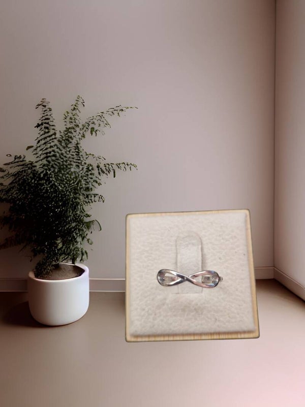 BAGUE ORTEIL INFINI ARGENT