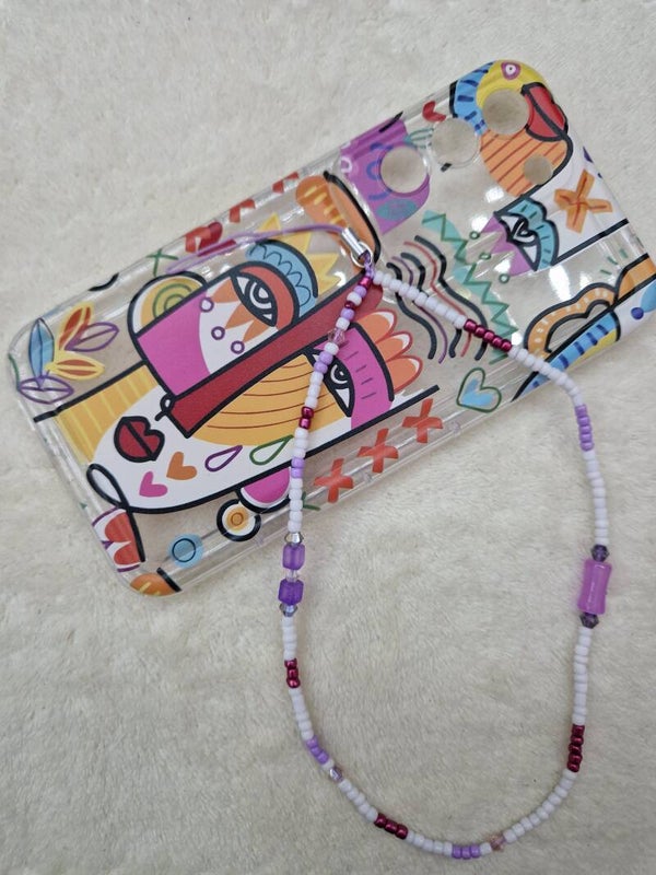 BRACELET TELEPHONE BARRE VIOLET