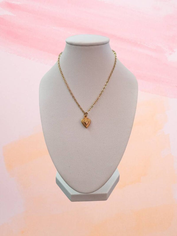 COLLIER COEUR OR