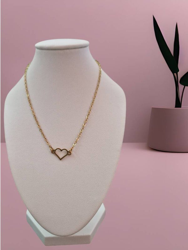 COLLIER COEUR OR