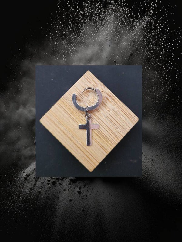 B.OREILLE CROIX ARGENT